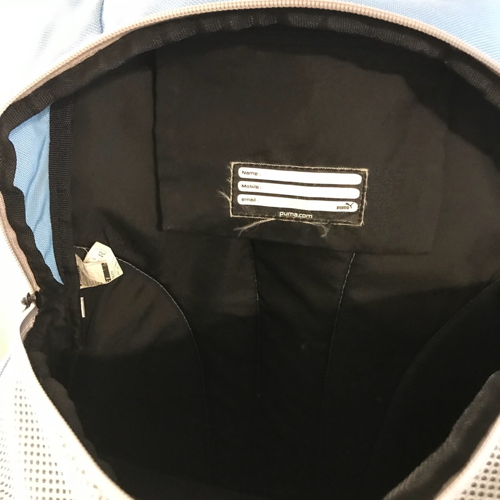 Puma light blue backpack - Picture 8 of 8